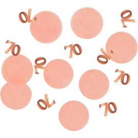 Confetti Elegant Lush Blush 70 Jaar - 25 gram