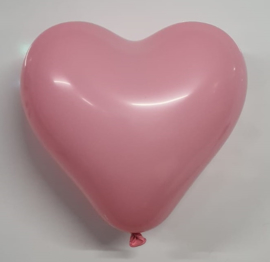 Ballonnen Hart Roze 10 stuks 25 cm
