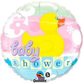 Folieballon Baby Shower Eend - 46 cm