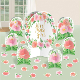 Tafel Decoratie Set Sweet Baby Girl - 7 Stuks