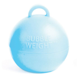 Ballongewicht bubble babyblauw (35gr)