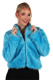 Bontjasje uni "Populair" Turquoise