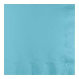 Servetten pastel blue