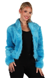 Bontjasje uni "Populair" Turquoise