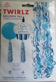 Ballonnen staart Balloon Tail Twirlz Baby Blauw