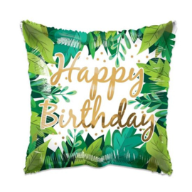 Folieballon ECO Birthday Foliage - 46 cm