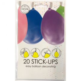 Ballonnen Stickers - 20 stuks