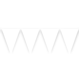 Vlaggenlijn wit (10m)