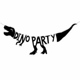 Dinosaurus Tekst Slinger Dino Party | 20x90 cm