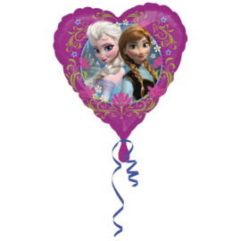 Folieballon Hart Frozen - 43 cm