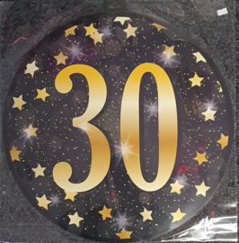 Huldeschild Gold Party  30 Jaar