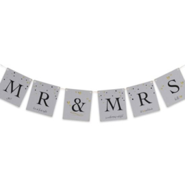 Trouwslinger 'Mr.&Mrs.' (2m)