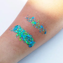 Sparkling Blue Gezicht Glitters