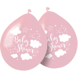 Ballonnen Babyshower Meisje  - 8 stuks