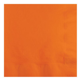 Servetten sun. orange (33cm, 20st)