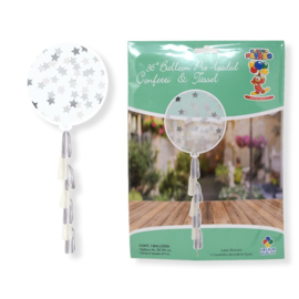 Balloon Kit 90 cm met Sterconfetti en Tassel