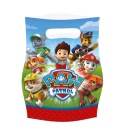 Uitdeelzakjes Paw patrol 8 stuks