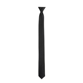 Stropdas shiny zwart (50cm)