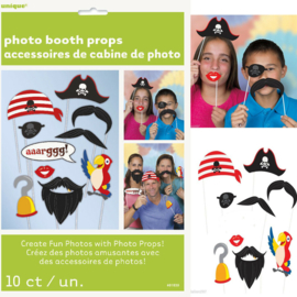 Photo booth Pirate Props, 10pc