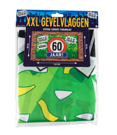 Gevel vlag - 60 Jaar - 90 x 150 cm