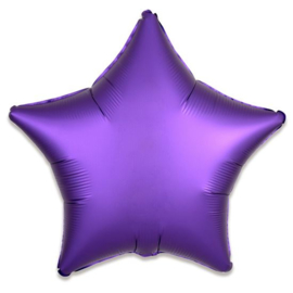 Folieballon star satin koningspaars - 43 cm
