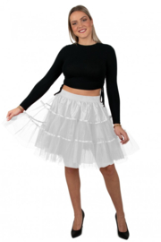 Petticoat wit een maat