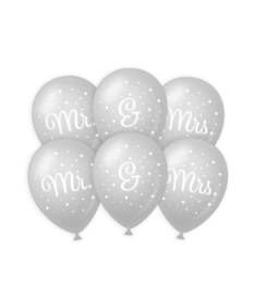 Wedding balloons - Mr. & Mrs.