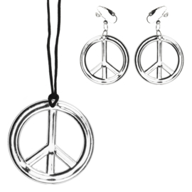 Set Peace (ketting en oorbellen)