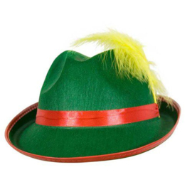 Tiroler hoed Rudolf groen vilt