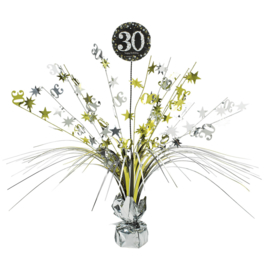 Glitterfeest 30 Jaar Tafeldecoratie - 46cm