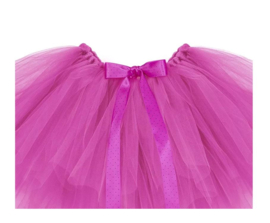 Roze tutu met strik