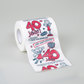 WC Papier - Toiletpapier - 40 jaar Vrouw