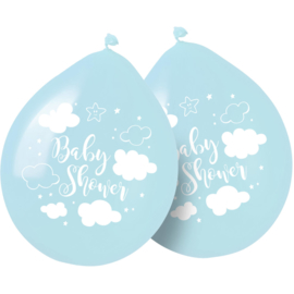 Ballonnen Babyshower Jongen  - 8 stuks