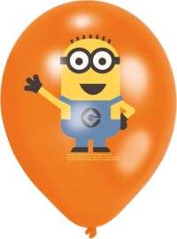 Minions Ballonnen Versiering - 6 stuks