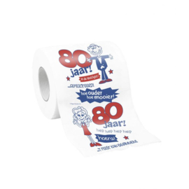 WC Papier - Toiletpapier - 80 jaar