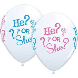 Gender Reveal Ballonnen - 28 cm