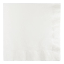 Servetten white (33cm, 20st)
