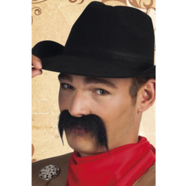 Snor Gringo zwart