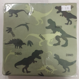 Servetten Dinosaur Party 33cm 20 stuks