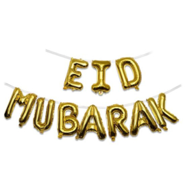 Folieballonnen set 'Eid Mubarak'