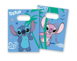 Papieren Uitdeelzakjes Stitch & Angel (4st)