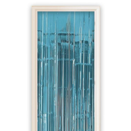 Deurgordijn blauw (100x250cm)