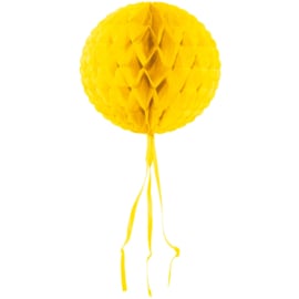 Honeycomb Bol Geel - 30 cm