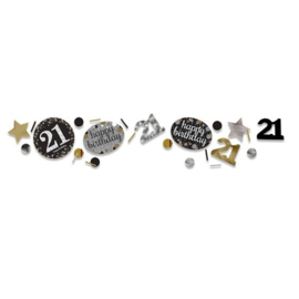 Confetti sparkling gold '21' (34gr)