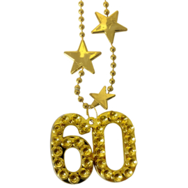 Goudkleurige Ketting 60 Jaar