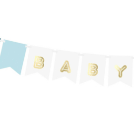 Baby Boy Slinger - per stuk - geboorteslinger jongen