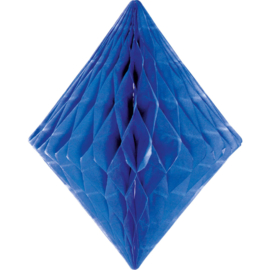 Honeycomb Diamant Blauw - 30cm