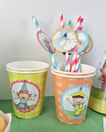 Bekers Fien & Teun (FSC, 8st, 250ml)