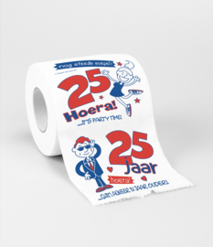 WC Papier - Toiletpapier - 25 jaar