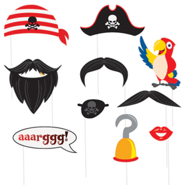 Photo booth Pirate Props, 10pc